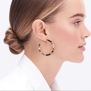 J. Crew hoop earrings